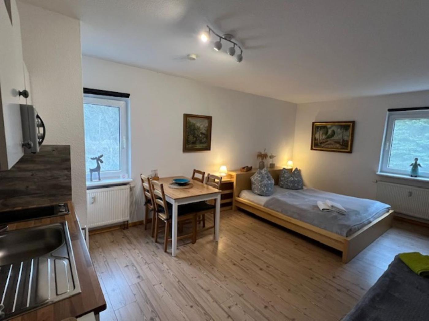 Ferienappartements Am See Schorfheide Ngoại thất bức ảnh